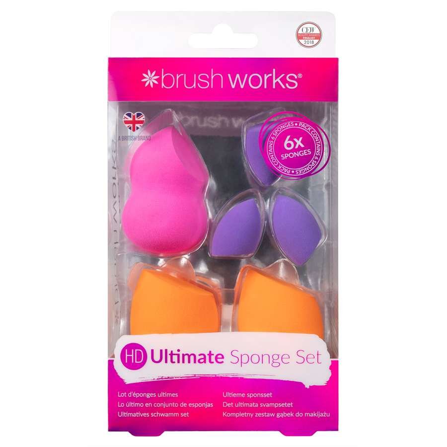 Set de 6 esponjas de maquillaje