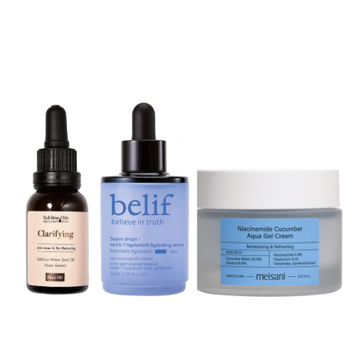 Pack hidratación pieles grasas o con acné